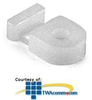 HellermannTyton Low Profile Cable Tie Mount (Pkg of 100) - MB29C2 - TelephoneStuff.com