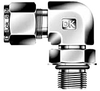 Dk-Lok® Positionable SAE Male Elbow -- DLS 4-4U - Image