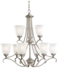 39381BLE-965 Mid. Chandeliers-Glass Up - 406774 - Capital Lighting, Inc.