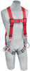 Protecta PRO Red Medium/Large Vest-Style Body Harness - Polyester Webbing - 840779-01019 - 840779-01019 - R. S. Hughes Company, Inc.