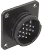Cir Connector, 16Pos, Rcpt, Flange; Product Range Amp - Te Connectivity - 88F2417 - Newark, An Avnet Company