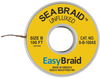Desoldering Braid, Sea Braid, .050 X 100, Antistatic Rohs Compliant Easybraid - 51AC7323 - Newark, An Avnet Company