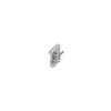 McCoy Star Entry Door Latch, Portifino Handle, Privacy Knob, Left Hand Out, 22 - 30mm  Door Thickness, Satin Chrome - MA-07-450-02-200 - Southco