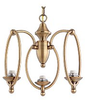 3 Light Hanging Basket Fitter - Iberian Bron - MC180IB - Monte Carlo Fan Company
