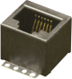 PC board Jack RJ12, Unshielded -- AJS55a6611