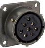 Circular Connector, Receptacle, Size 16, 8 Position, Box; Product Range Amphenol Industrial - 40M1590 - Newark, An Avnet Company