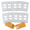 Keystone Faceplates, Frames - 298-CFPL4WH-X-ND - DigiKey