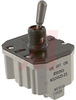 Switch, Toggle, Environmentally Sealed,Four Pole, On/Off/On -- 70176374