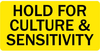 Hold for Culture and Sensitivity Medical Label Yellow - LV-MUC-10 - LabelValue