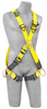 DBI-SALA Delta Yellow XL Cross-Over Body Harness - Polyester Webbing - 840779-00945 - 840779-00945 - R. S. Hughes Company, Inc.