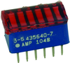 Switch, Dip, 2 Position, Spst, Rocker; No. Of Circuits Alcoswitch Te Connectivity - 47M1053 - Newark, An Avnet Company