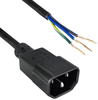 Power Cord, Iec 60320 C14-Free End, 59; Connector To Connector Qualtek Electronics - 17B6588 - Newark, An Avnet Company