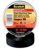3M Scotch 88-Super Black Insulating Tape - 3/4 in Width x 66 ft Length - 8.5 mil Thick - Electrically Insulating - 06143 - 054007-06143 - R. S. Hughes Company, Inc.