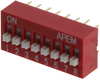 Dip Sw, Spst, 0.025, 24Vdc, Th; No. Of Circuits Apem - 06AC4210 - Newark, An Avnet Company