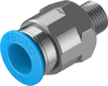 Push-in fitting - QS-1/8-10 - Festo Corporation
