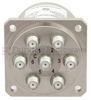 SP6T NO DC to 22 GHz Electro-Mechanical Relay Switch, 20W, 12V, SMA - FMSW6130 - Fairview Microwave Inc.