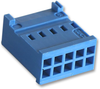 Wire To Board Connector, Receptacle, 10 Position, 2.54Mm; Product Range Amp Te Connectivity - 06WX0244 - Newark, An Avnet Company