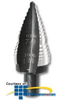 Klein Tools, Inc. Unibit Step-Drill Bit — Inch -- 59011