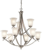 43402CLP Mid. Chandeliers-Glass Up - 344659 - Capital Lighting, Inc.