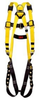 3M Safelight 10953F Yellow Universal Vest-Style Body Harness - Polyester Webbing - 078371-63555 - 078371-63555 - R. S. Hughes Company, Inc.