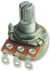 Rotary Potentiometer, Conductive Plastic, P160K Series, 250 Kohm, Log (Audio), 1, 100 Mw, Bushing Rohs Compliant Tt Electronics/bi Technologies - 34R4719 - Newark, An Avnet Company