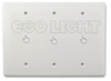 LED Touch Dimmer, 3 Gang Faceplate, 12-24V 8A 3 channel.. -- LC-LF-10DIM