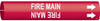 BradySnap-On™ Pipe Marker - 4185-C - Brady Corporation