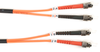5m (16.4ft) STST OR OM1 MM Fiber Patch Cable INDR Zip OFNR -- FO625-005M-STST