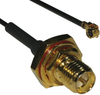 Coaxial Cable Assembly, 1.13Mm, 200Mm, Black; Connector Type A Amphenol Rf - 57T9535 - Newark, An Avnet Company