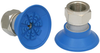 Flat suction cup (round) for very dynamic handling of smooth and oily workpieces SAF 40 NBR-45 G3/8-IG - 10.01.01.11431 - Schmalz Inc.