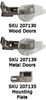 Mepla Tri-View Medicine Cabinet Hinge -- 207139