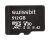 Industrial microSD Card, S-50u, 512 GB, 3D TLC Flash, -25°C to +85°C -- SFSD512GN1AM1TB-E-XG-211-STD - Image