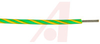 Hook-up Wire, 14AWG; 41/30 strand; -20 to 105degC PVC Ins; Green/Yellow Stripe - 70136034 - Allied Electronics, Inc.