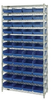 Quantum Small Parts Shelf Bin System - 53379 - U.S. Plastic Corporation