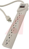 Surge Suppressor; 7; 15 A; lt 1 ns; 6 ft.; 1.2 lbs.; UL Listed - 70101755 - Allied Electronics, Inc.