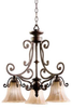 1853CZ Mid. Chandeliers-Glass Down - 736210 - Capital Lighting, Inc.