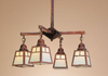 ACH-4TOF-RC Mid. Chandeliers-Glass Down - 475978 - Capital Lighting, Inc.