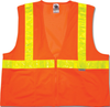 GloWear&reg; 8225ZHGX Class 2 X-Back Vest;4XL/5XL Orange - 720476-26159 - R. S. Hughes Company, Inc.