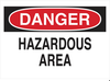 Chemical & Hazardous Materials Sign - 41314 - Brady Corporation