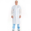 Kimberly-Clark Basic Plus White Large Microforce Cleanroom Lab Coat - 680651-10022 - 680651-10022 - R. S. Hughes Company, Inc.