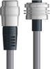 DN4110017F01 - LAPP UNITRONIC® DeviceNet Cordsets 14 & 18 AWG / 1 + 1 pair Bus - Gray PVC - 7/8 in Male / 7/8 in Female Bulkhead connectors - 1m - OLFDN4110017F01 - Lapp Tannehill
