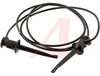 Minigrabber Test Clip Patch Cord, 36 Inch, Black - 70198327 - Allied Electronics, Inc.