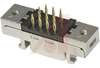 0.050 Mini D Ribbon Board Mount Compliant Pin Vertical Receptacle 14 positions - 70114680 - Allied Electronics, Inc.