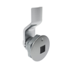 Quarter-Turn Cam Latch, 8 mm Square Recess, 2mm  Grip, Not Sealed, Zinc Alloy, Chrome Plated, Bright - E5-1-081-020 - Southco