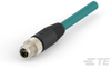 M8/M12 Cable Assemblies - TAX3812A202-007 - TE Connectivity