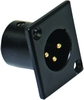 Connector, Xlr, Jack, 3 Position; No. Of Contacts Multicomp Pro - 14N8165 - Newark, An Avnet Company