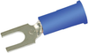 Terminal, Fork, Stud 10, Crimp, Blue; Product Range 3M - 66W6095 - Newark, An Avnet Company