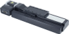 Motorized, ball-screw driven, covered linear stage, 100 mm travel, integrated linear encoder, medium resolution, medium speed -- LRT0100HL-BAE53CT10A - Image