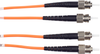 10m (32.8ft) STST OR OM1 MM Fiber Patch Cable INDR Zip OFNR -- EFN110-010M-STST - Image