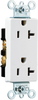 Heavy-Duty Decorator Spec Grade Receptacle - 26342W - Legrand